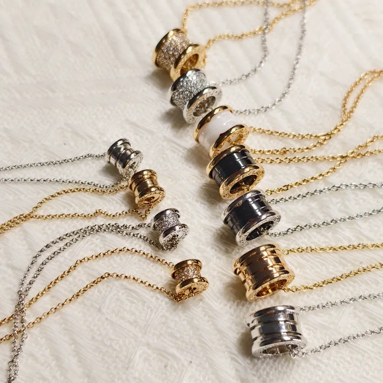 合金项链 经典款式弹簧蛮腰锁骨链个性气质项链轻奢情侣送礼小众