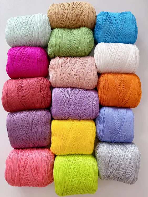 天然真丝镂空棉手工编织专用线柔软丝滑亲肤手工毛线出口线