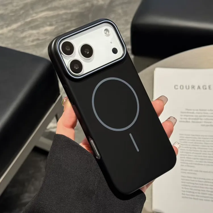 适用iPhone17promax手机苹果17air磁吸17磨砂苹果高级感手机壳