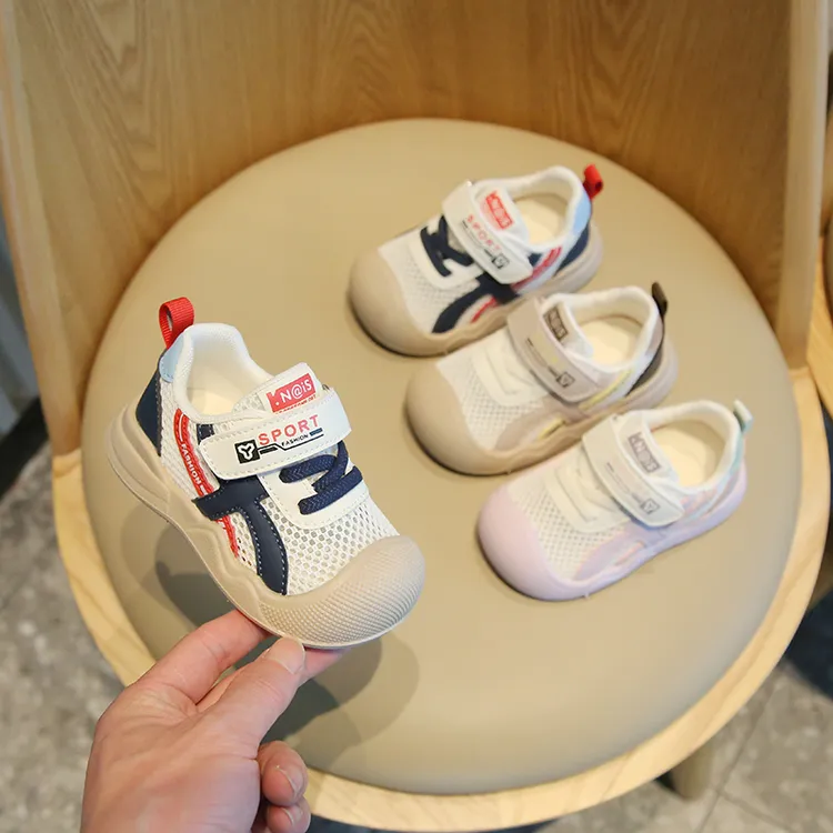 爆款机能鞋春夏季男宝宝鞋女婴儿学步鞋网孔透气儿童中小童幼儿园