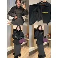  【DIS 定制】【柏林少女】修身韩版斗篷毛呢短外套Z525T15508
