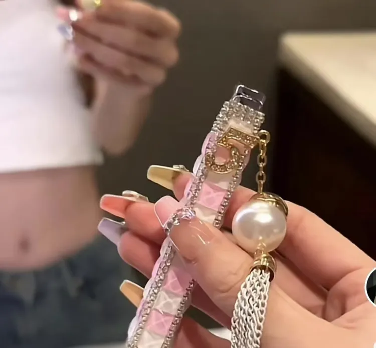 镶钻迷你打火机小巧手工满钻明火充气打火机礼物女士