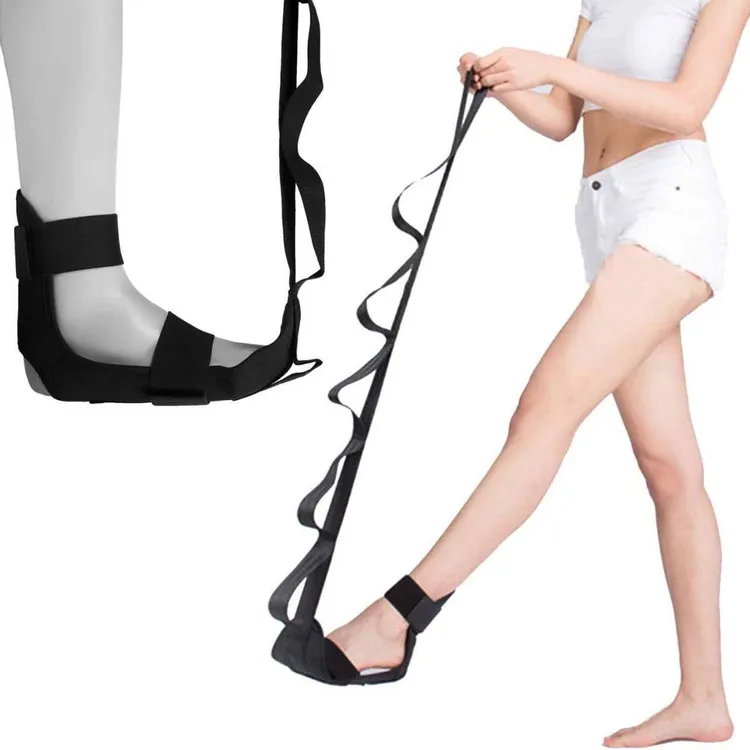 瑜伽拉筋带分段调节辅助拉脚筋带康复训练腿部足部拉伸带矫正带