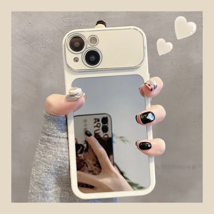 适用苹果17pro爆款手机壳新款镜面苹果16promax网红ins风高级感女