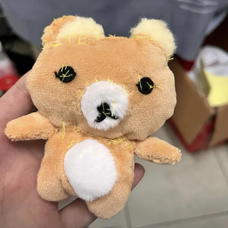 【小熊】手工diy可爱自缝毛绒挂件卡通汽车装饰挂件手工diy