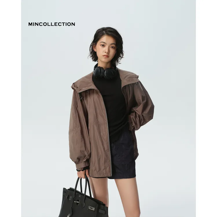DE Mincollection定染两色夹克/山系户外轻薄休闲外套40210