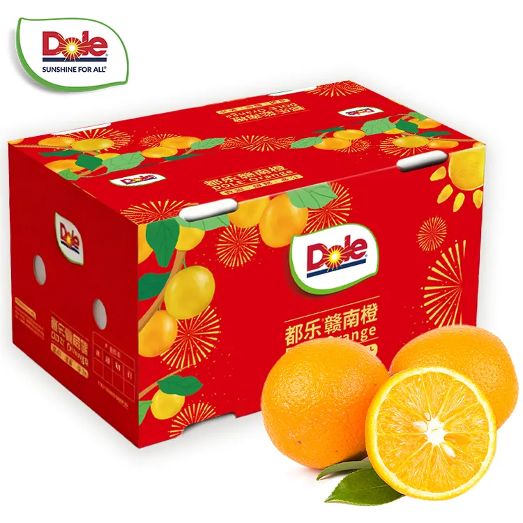 【都乐Dole】赣南橙2斤简装/4.5斤/9斤彩箱装 香甜多汁 赠开果器