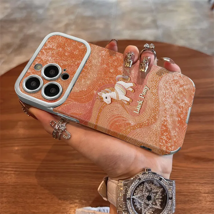 适用【华为】Mate/Pura/nova系列手机壳大视窗幸运小马实用配件