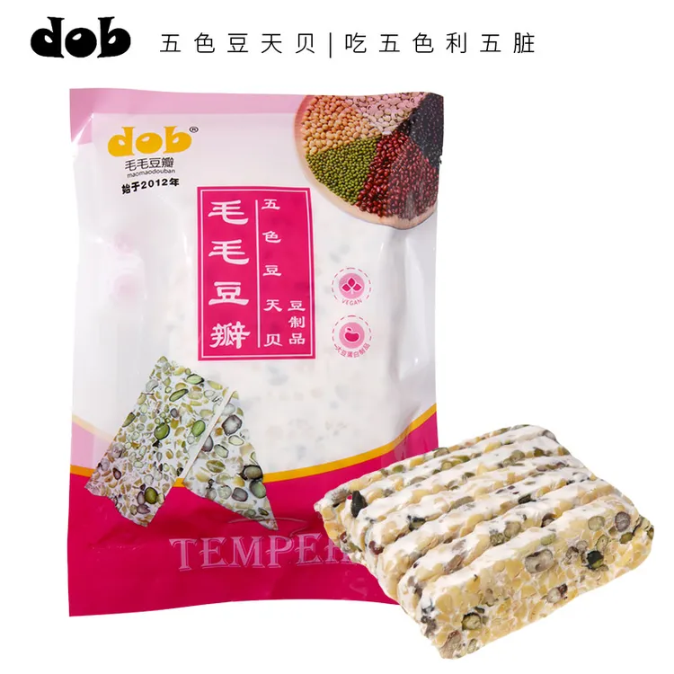 毛毛豆瓣五色豆酱豆子