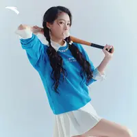 【小登专属】M32安踏多彩卫衣关晓彤同款男女时尚秋潮流运动套头衫