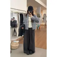 【mooi】'宇宙失格秋冬新款韩版ins风小众设计感衬衫