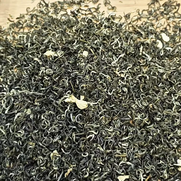 茉莉飘雪6号卷芯飘花茶四窨制浓香耐泡100克250克500克包邮