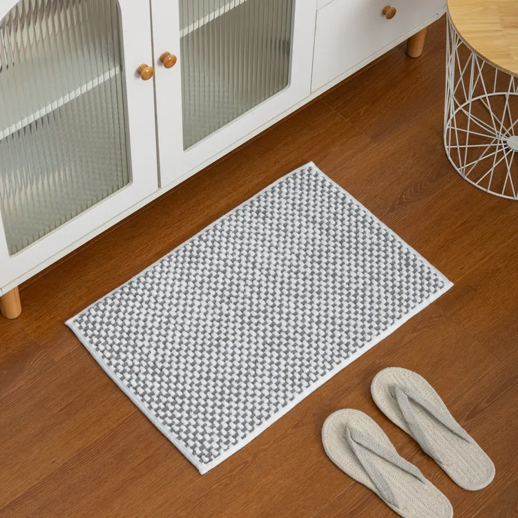 浴室垫可机洗柔软吸水防滑卫生间家用速干简约卫浴脚垫厕所地垫