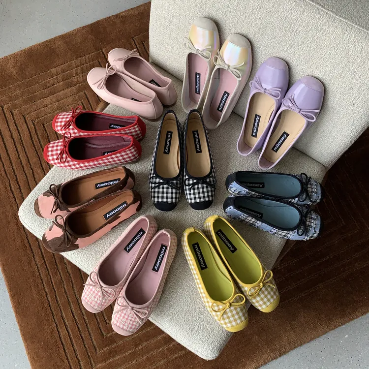 迷失麋鹿【春日格林薇薇德】轻盈裸感 法式芭蕾鞋