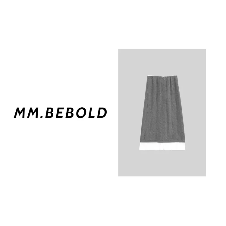 【妙姐精选】设计感高腰半身裙XS2016