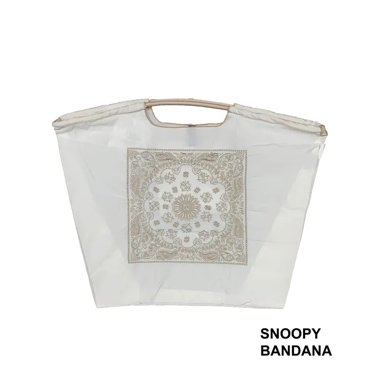 【SNOOPY腰果花】Ball&Chain官方正品刺绣环保袋购物袋通勤包斜挎包