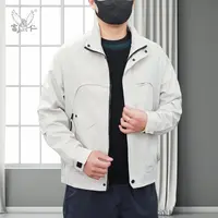 【雷仁】2025秋冬男士防风时尚长袖外套舒适立领休闲夹克男LR9908