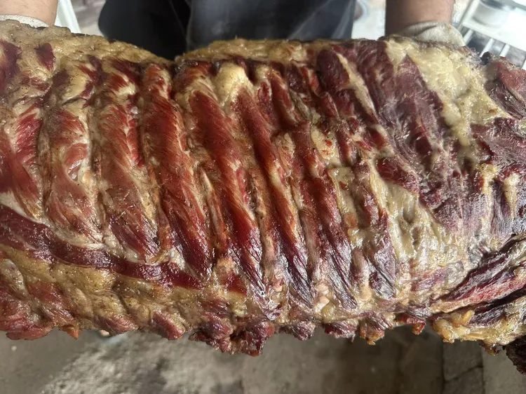 农家烟熏腊排骨腊肉现称现拍