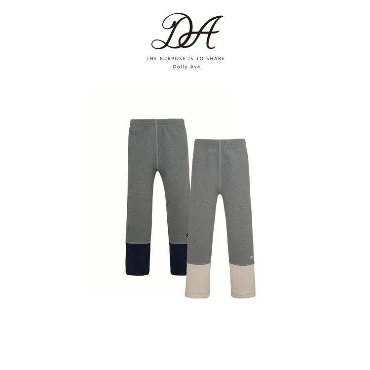 Dolly Ave 「黑标系列」定制一体绒速干拼接高弹百搭女童秋冬打底裤