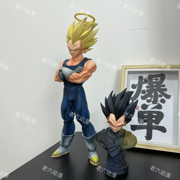 【YJ厂实拍】七龙珠 地狱贝吉塔28cm 动漫手办摆件
