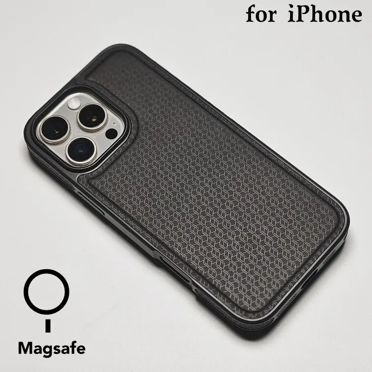 硅胶苹果16pro/15promax真皮全包磁吸皮质磨砂防摔设计保护壳