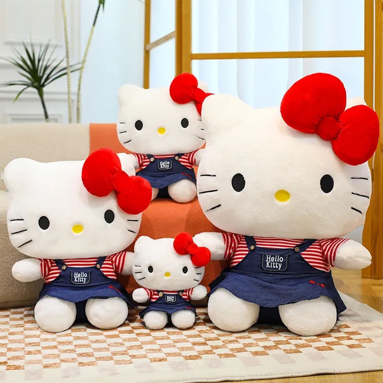 可爱kt猫玩偶hellokitty公仔毛绒玩具凯蒂猫大号抱枕女生生日礼物