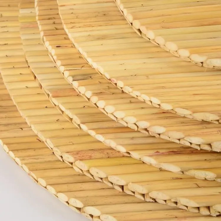 高粱杆盖帘 家用圆形双层手工饺子帘 放饺子馒头面食托盘盖垫锅盖