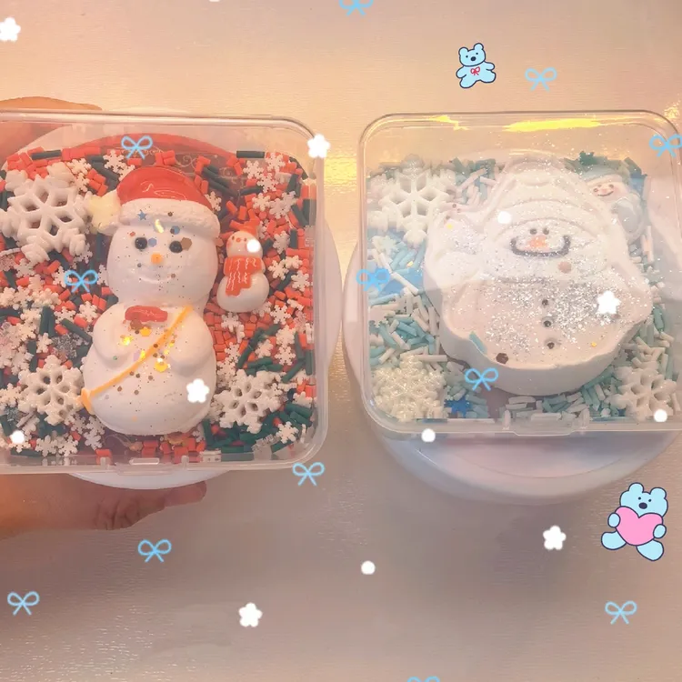 圣诞限定 共有五款 每款手感各不同 韩纸雪人默认瑕疵哦 介意勿入