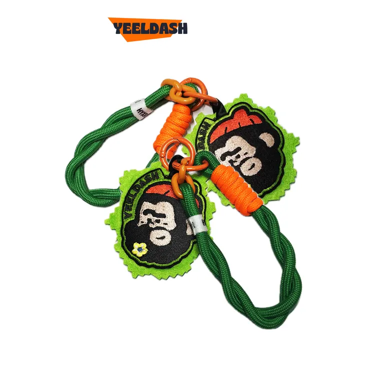 JJUNE/大表哥系列原创手作刺绣大胡子手机挂件钥匙扣包挂饰潮玩具