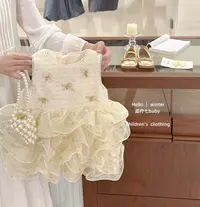 【咸柠七】千金归来！女童小香风公主裙冬款周岁礼服小童连衣裙女宝