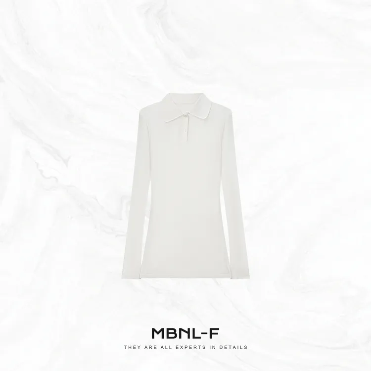 MBNL-F "POLO裙"  优雅复古修身长袖连衣裙 秦磊XM-XQZ025