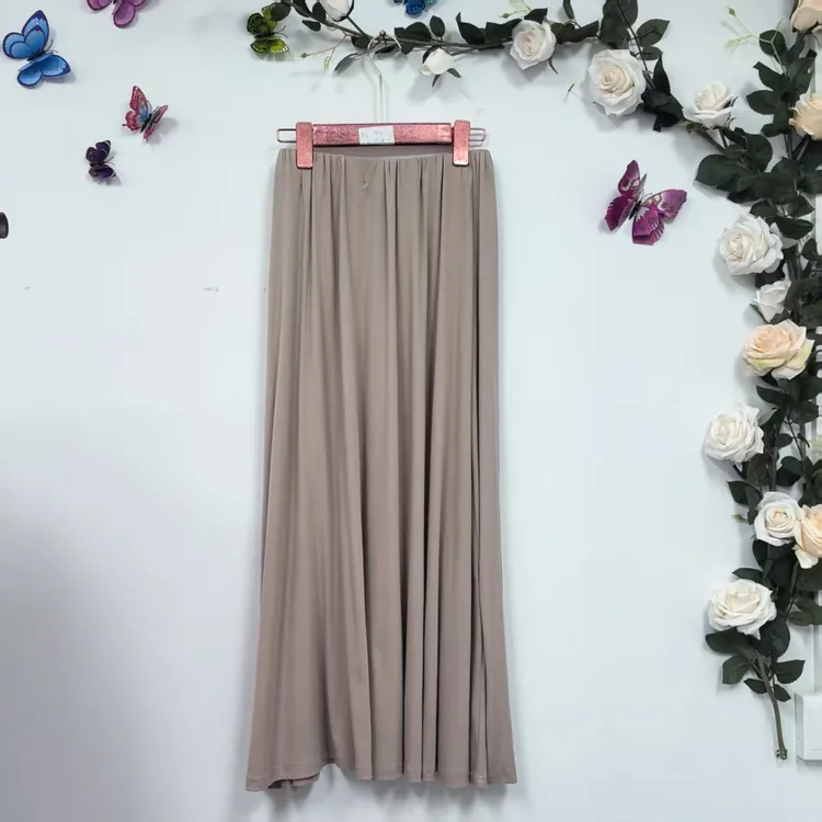 【C-2-2】莫代尔半身裙大摆长款遮胯