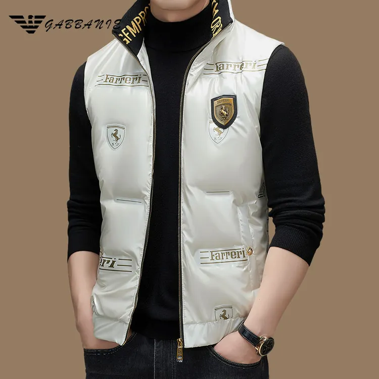 GABBANIE高端轻奢男装秋冬季男士羽绒马甲2025新款背心外穿马夹