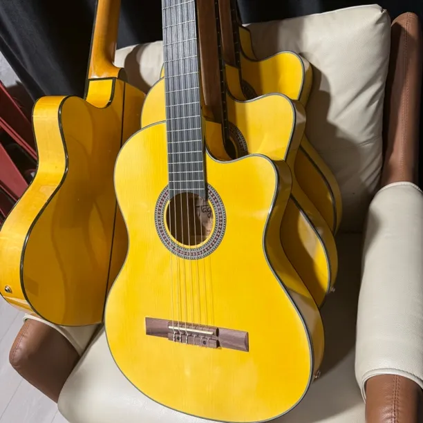 tajima牌佛拉明戈吉他39寸中薄款吉他古典吉他