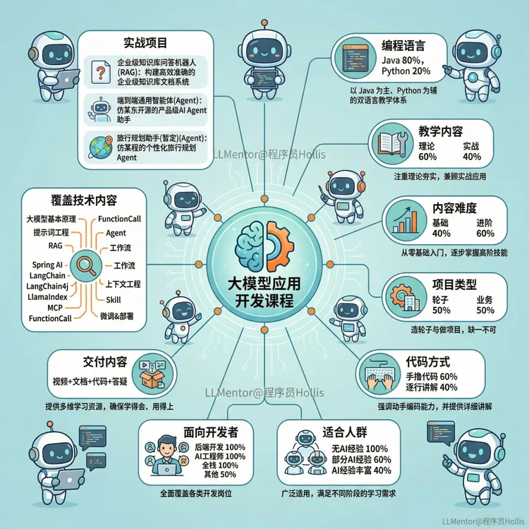LLM应用，SpringAI+MCP+RAG+Agent+Skill+实战+项目商品图