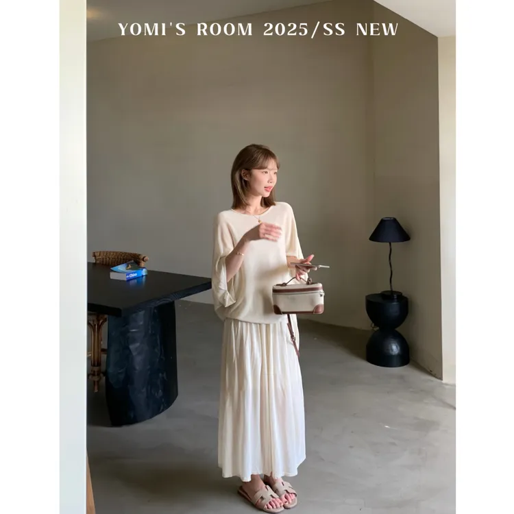 【现货】YOMI小个子【白月香颂】亚麻高级感轻薄上下装套装休闲夏显瘦