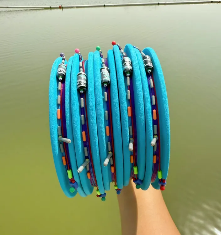 无结无损进口原丝拍5发6 超小金刚结高端定制大物垂钓线组