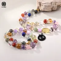 【举石臻品】TH0922-1332-77水晶项链（一件/多样性发/约9-17mm）N