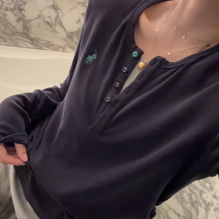 【潮流前线】自带叠穿感假两件针织拼色气质感长袖H6SY02D35168