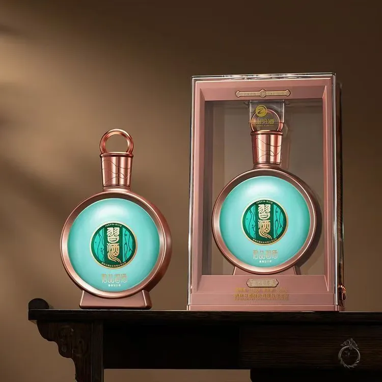 习酒君品一瓶赠送一个手提袋500ml*4高端商务宴礼赠53度53%Vol