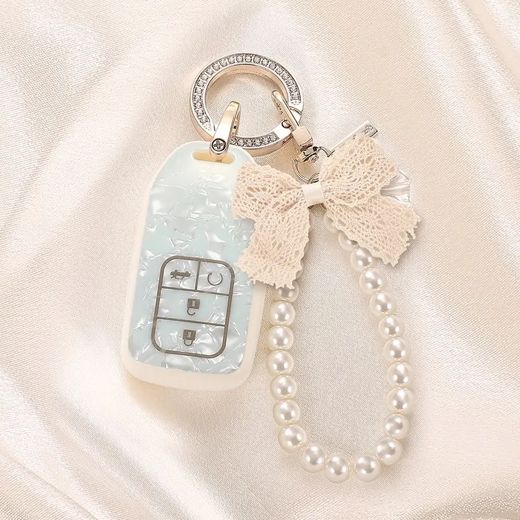 适用于本田钥匙套十代思域雅阁冠道xrv车crv缤智皓影凌派飞度扣壳