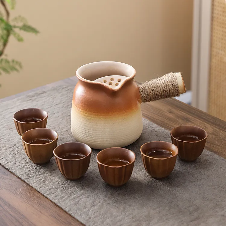 围炉煮茶壶网红烤奶茶罐罐壶明火干烧中式侧把壶户外新款2025款