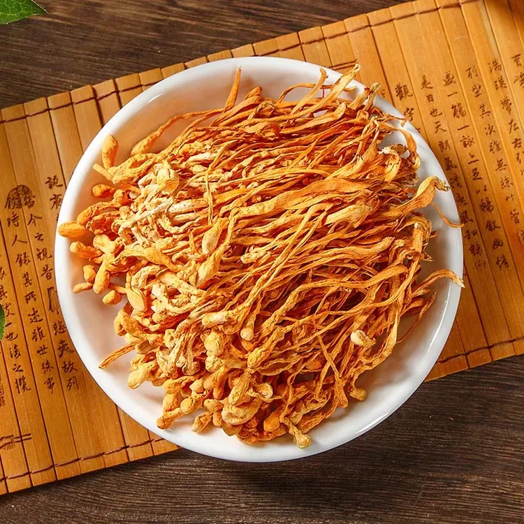 新鲜虫草花干货农家特产冬虫草菌菇煲汤孢子头食用菌