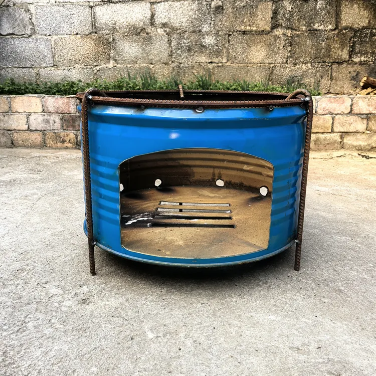 酒席专用油桶灶直径54公分加粗1.2公分炉脚柴火灶大锅灶台