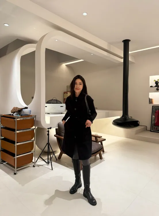 【漫曼】秋季轻奢时尚羊毛+羊绒高级感无袖大衣 YW217