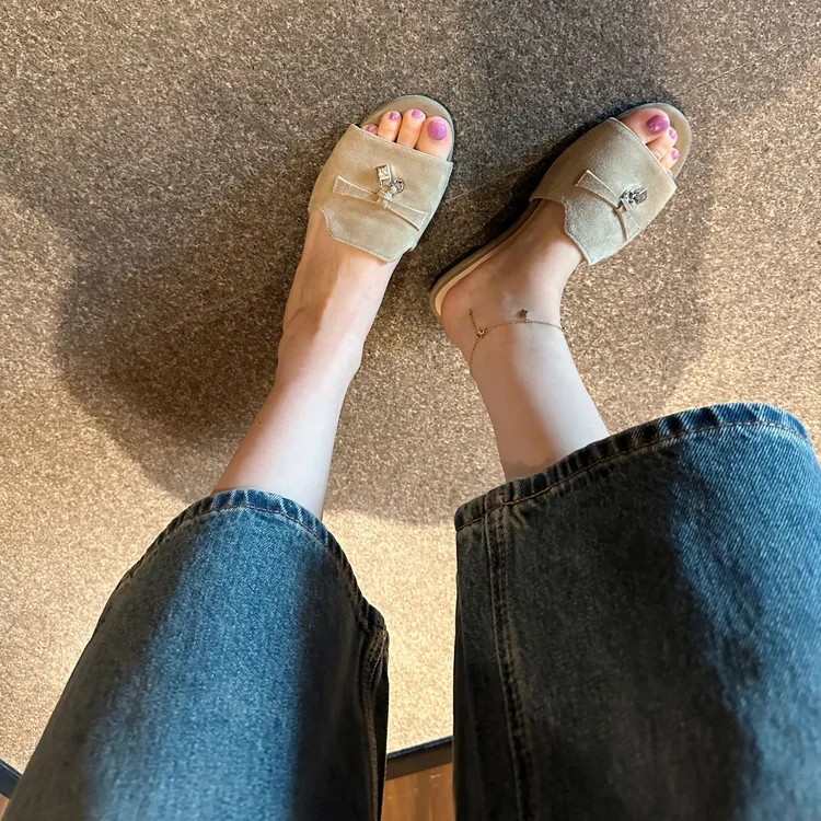 [BORAKOO]LP平底一字拖鞋 