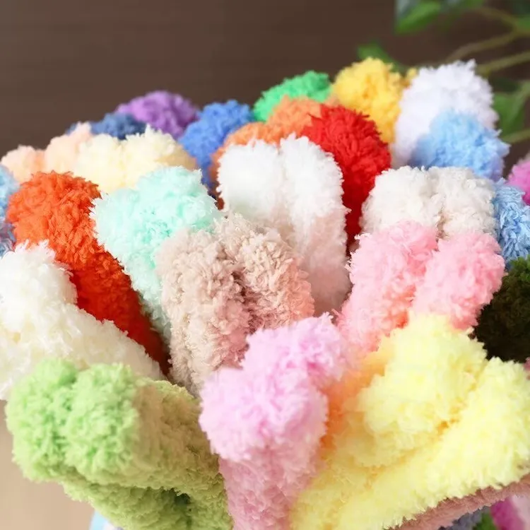 【20mm】加粗加密珊瑚绒扭扭棒DIY小狗小猫毛条毛根1.2米加长款现货