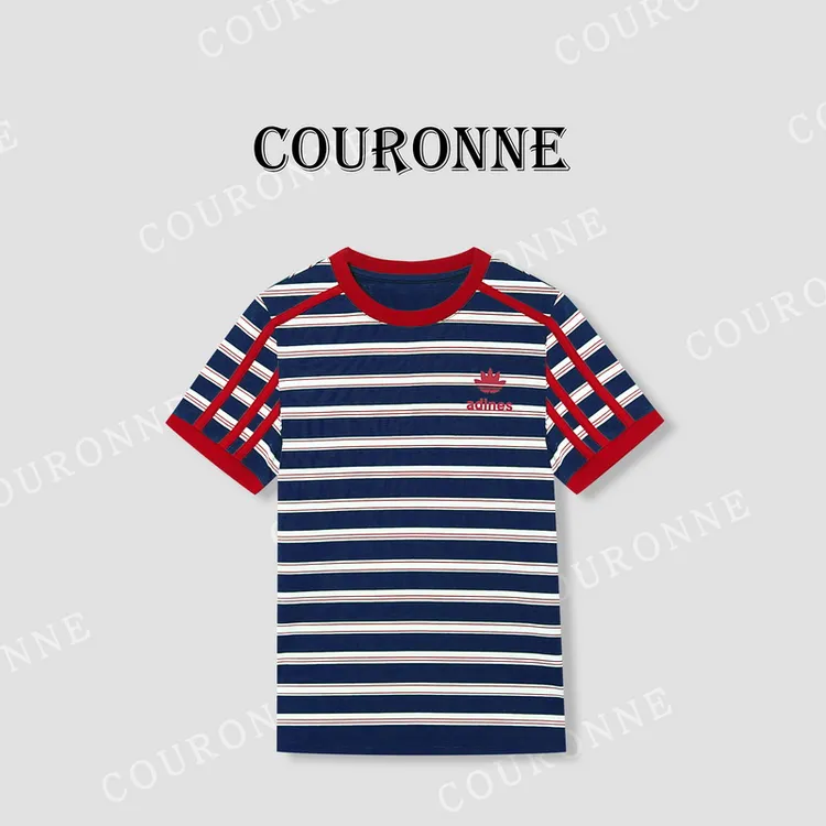 【桐桐】-潮牌设计感潮酷修身百搭圆领短袖打底上衣31658