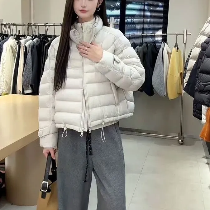 2025爆款排骨棉服女新款爆款秋冬时尚立 领韩版宽松百搭外套休闲