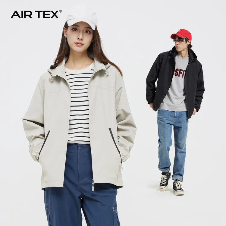 AIR TEX/亚特秋冬男女三合一双面绒锁温蓄热冲锋衣可拆卸登山服
